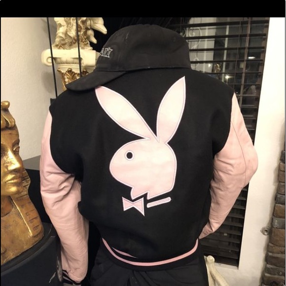 PLAYBOY Jackets & Coats Brand New Playboy Reversible Varsity Jacket